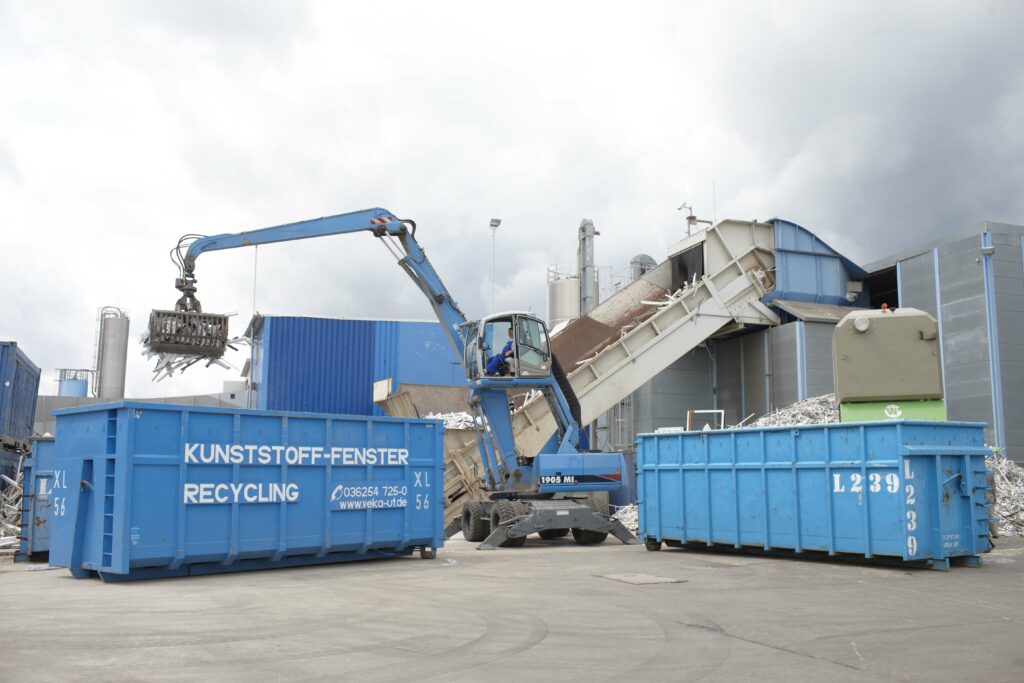 Recycling von Fenstern